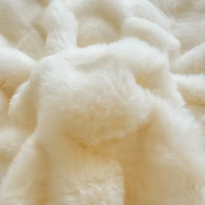 Bonenjoy 1pc Housse de couette en peluche