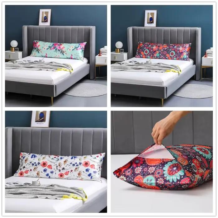 Housses d'oreiller en Satin King Size