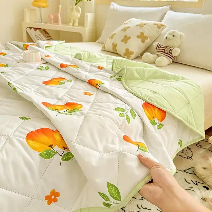 Couette d'été respirante matelassée
