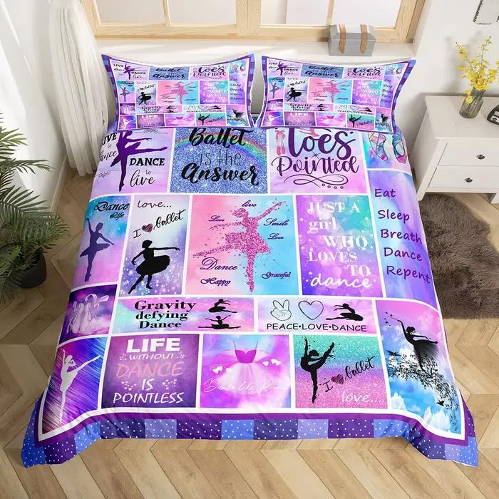 Housse de couette de gymnastique pour enfants