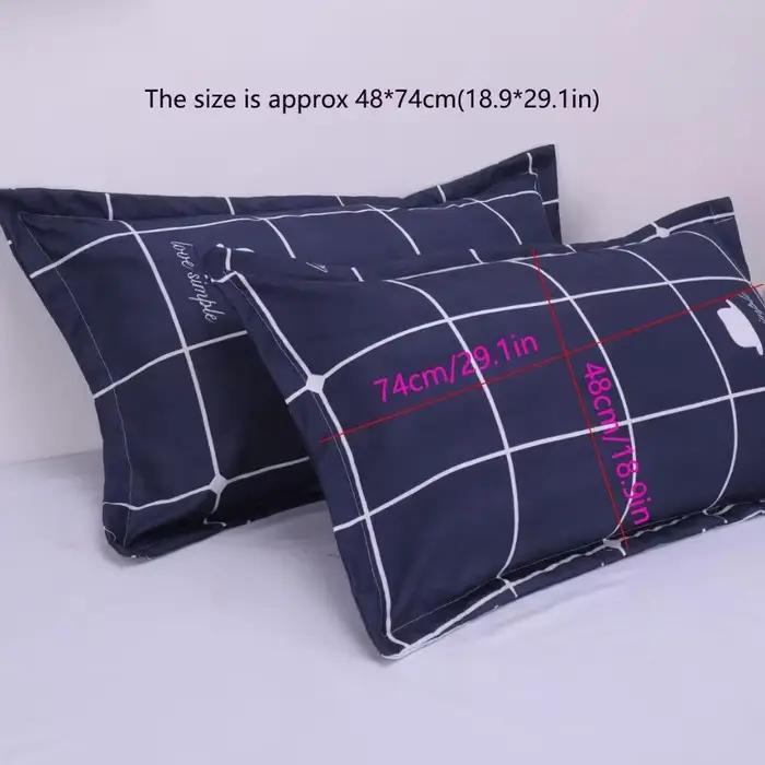 Taie d'oreiller imprimée en 3D, 48x74CM, 1 pièce, enveloppe géométrique créative, décoration de la maison