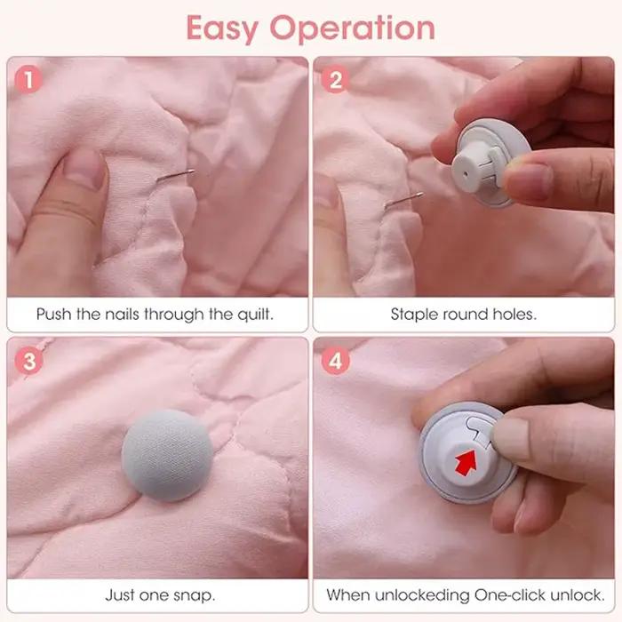 10/30 pièces Pinces antidérapantes réutilisables pour housse de couette