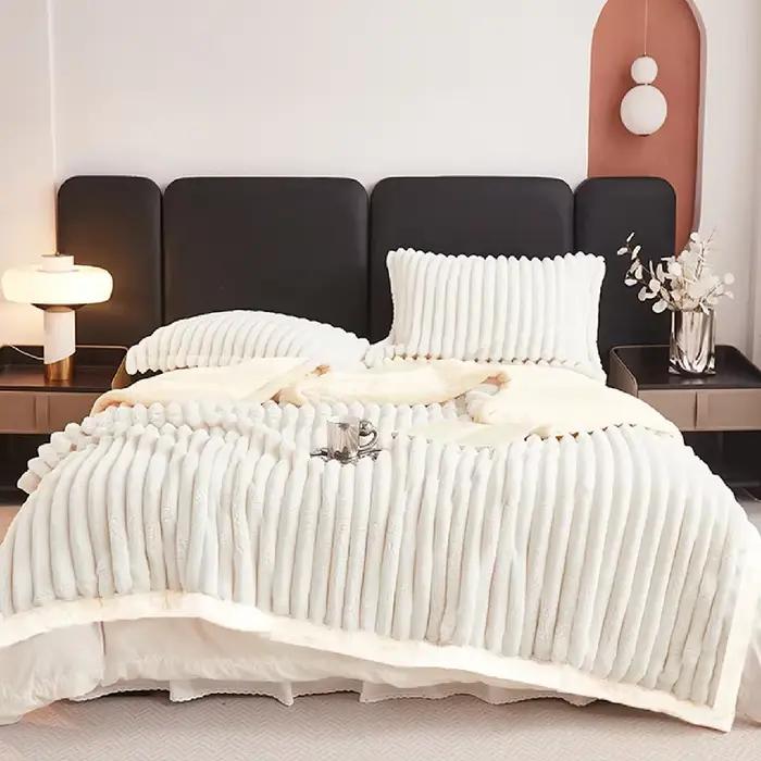 Couverture polaire lestée