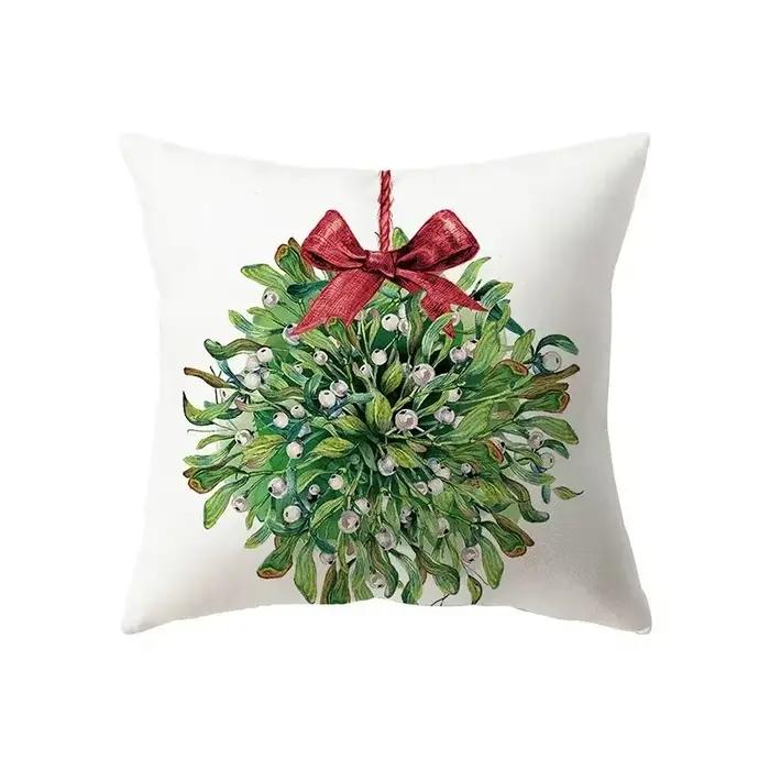 Taies d'Oreiller sur le Thème de Noël, Accessoires de Voiture, Bureau, Père Noël, Salon, Canapé, Maison