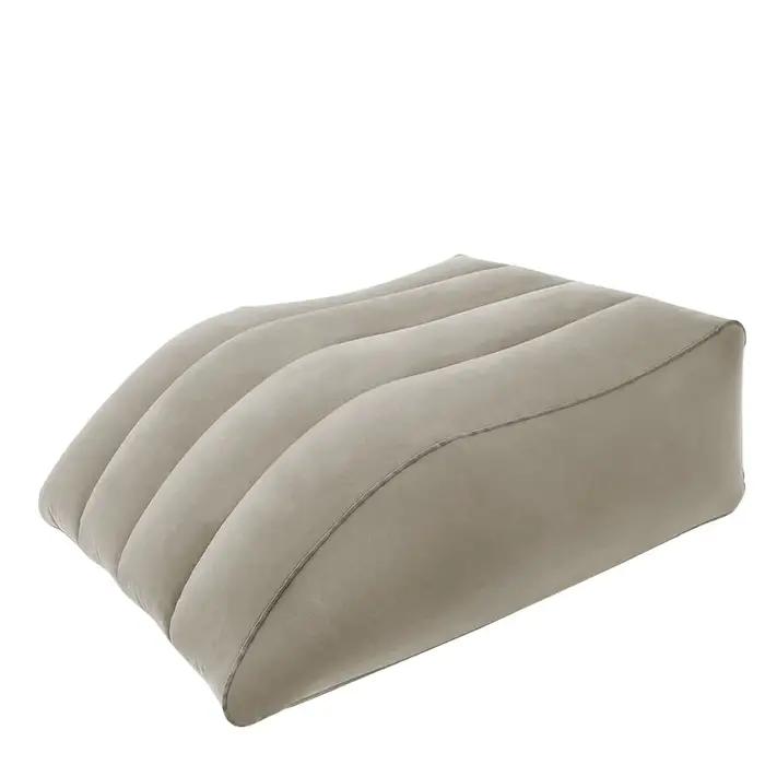 Coussin d'élévation des jambes, coussin gonflable pour repose-jambes - Coussin améliorant la circulation pour dormir et lire, coussin compensé idéal