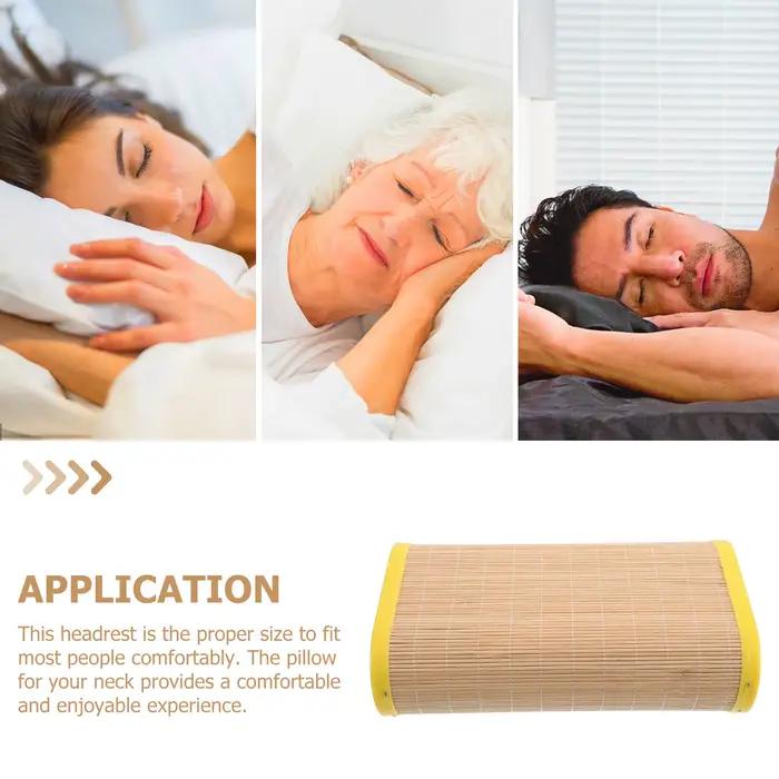 Coussin de tête en bambou respirant pour l'été
