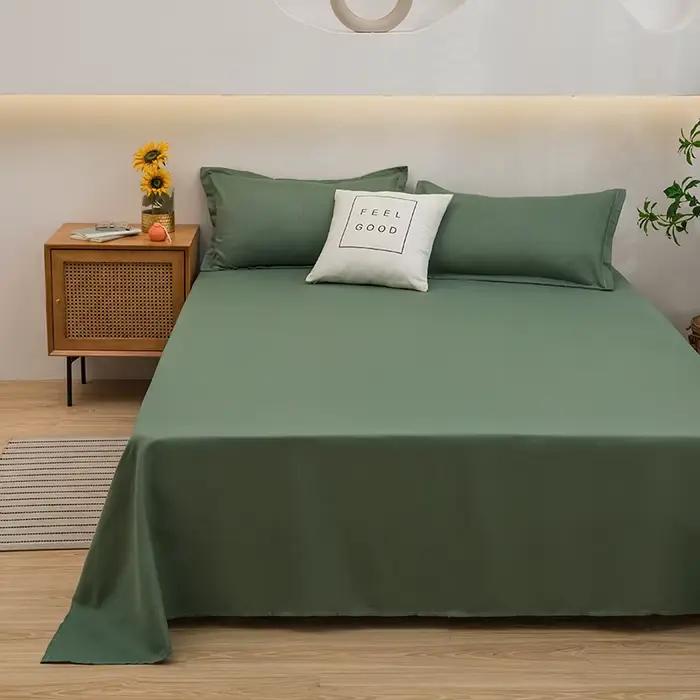 Une drap Simple de couleur unie lavable en Machine