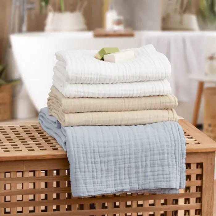 Couverture en mousseline 100% coton