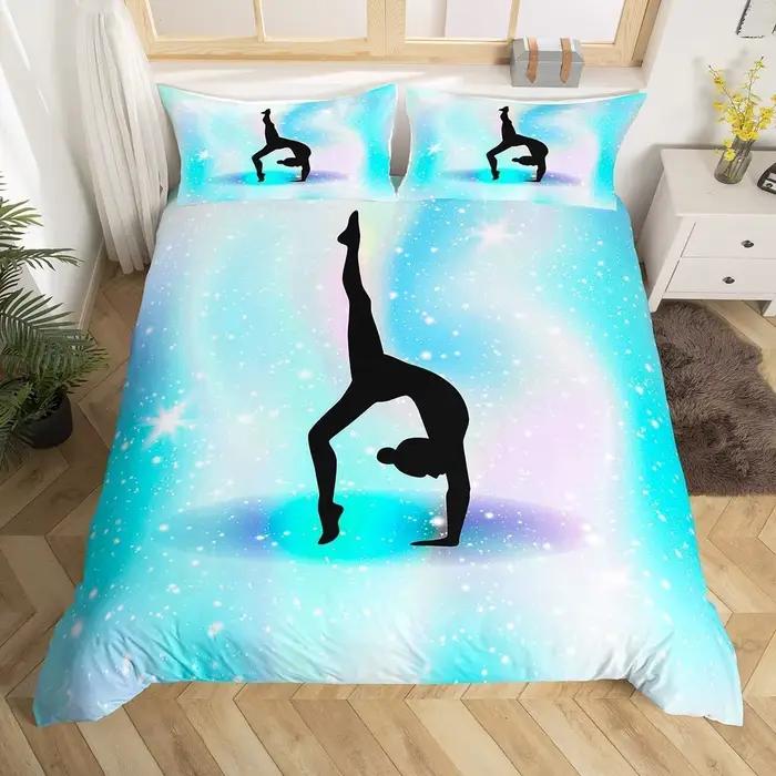 Housse de couette de gymnastique pour enfants