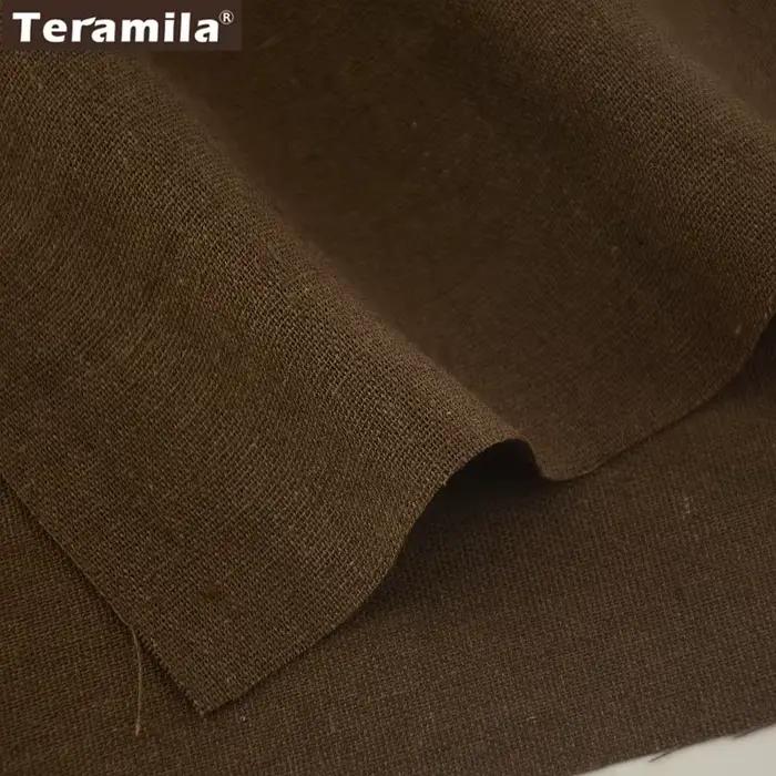 Tissu en coton et lin pour la couture