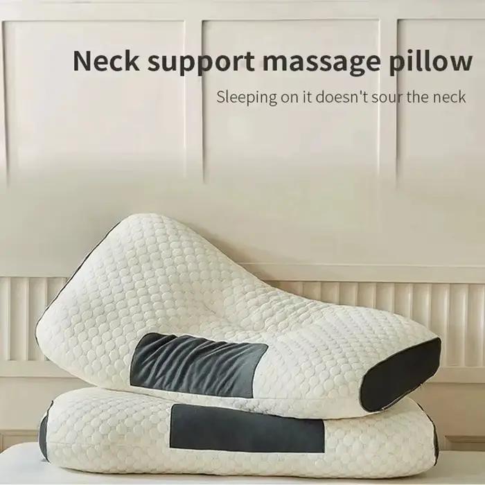 Oreiller de massage rembourré en fibres de soja