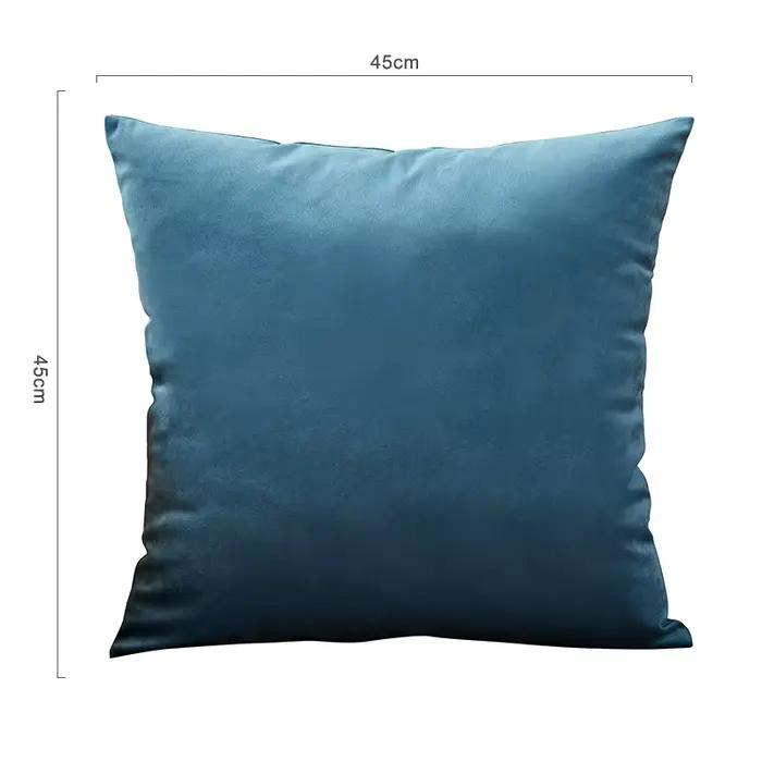 Housse de coussin en velours