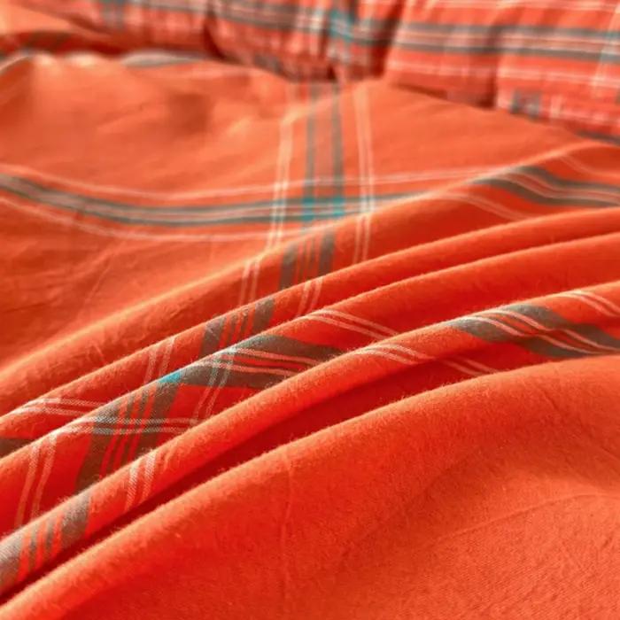 100% coton housse de couette Plaid Style literie couverture couvre 160x210