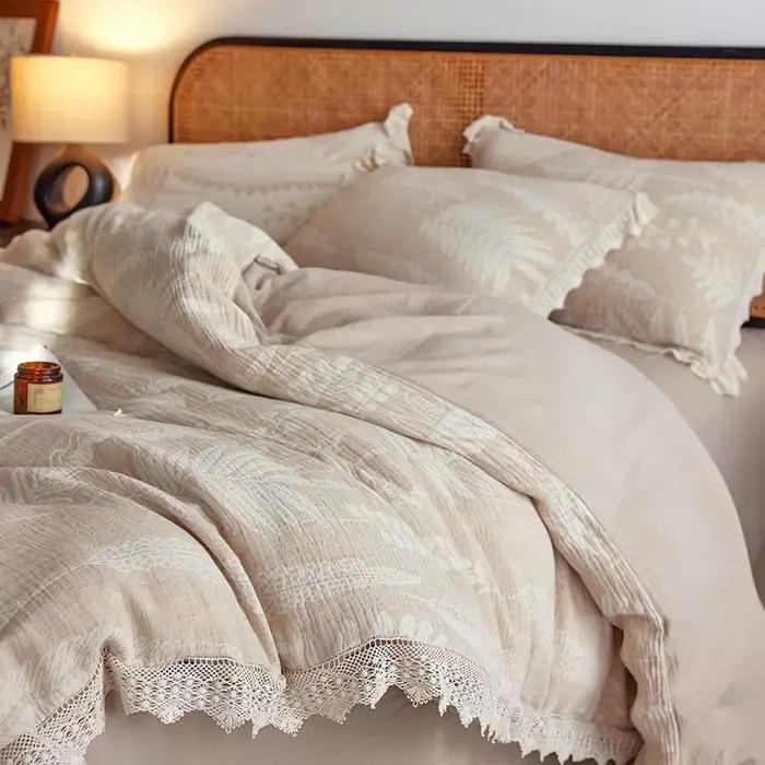 Parure de lit en fil déformable