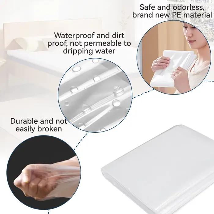 Sac d'emballage de protection de matelas 150/200x240x35cm