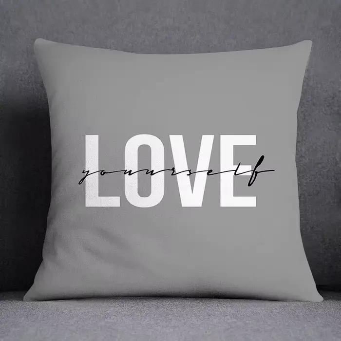 Housse de coussin géométrique gris et blanc, taie d'oreiller pour canapé, décoration de chambre à coucher de maison