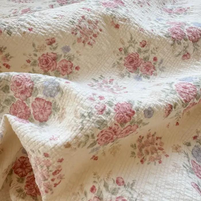 Housse de couette en gaze double couche