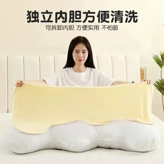 Oreiller Long pour filles, femmes enceintes, pince de jambe de couchage latérale, les oreillers longs peuvent être détachés et lavés, Textile de maison