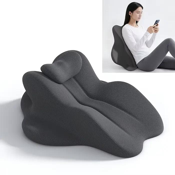 Oreiller ergonomique de soutien pour le cou et les cervicales
