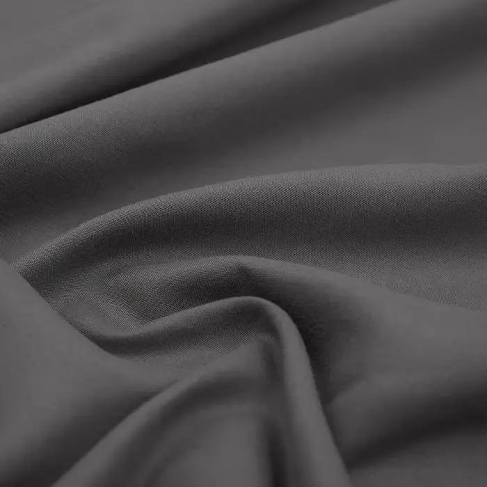 Drap-housse gris foncé uni élastique