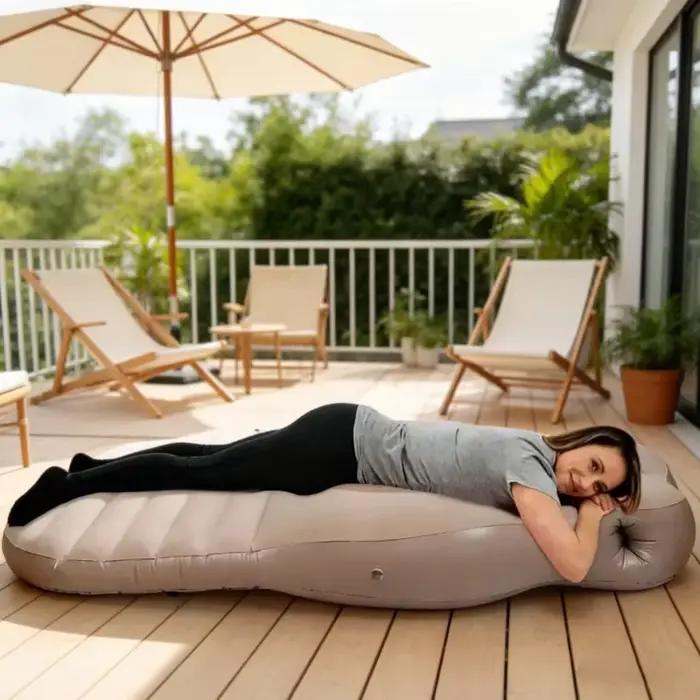 Coussin de grossesse gonflable pour le corps