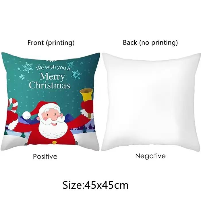 Juste de coussin en polyester ultra doux pour la décoration de la maison
