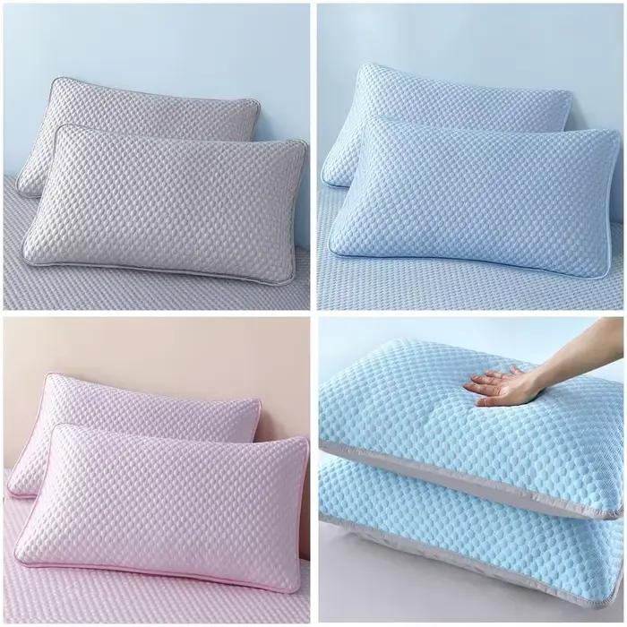 Housse de coussin en coton anti-acariens