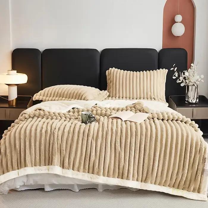 Couverture polaire lestée