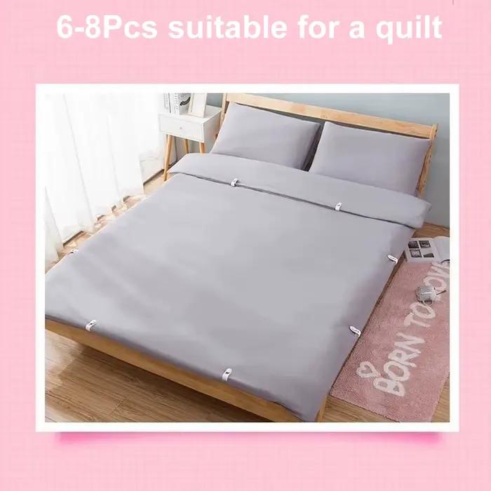 Pinces de couette antidérapantes pour chambre à coucher