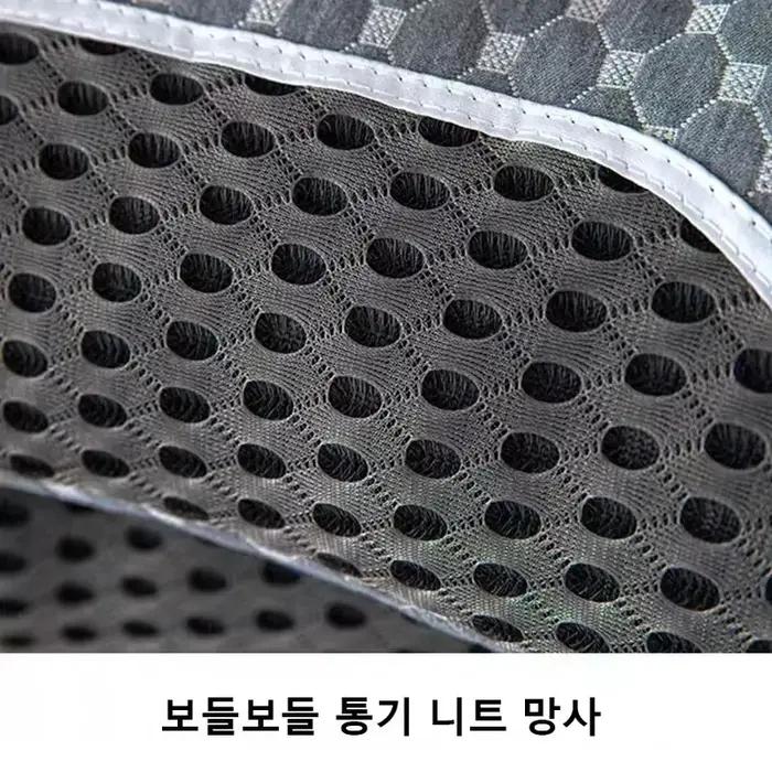 Oreiller cervical en fibre de soja gris