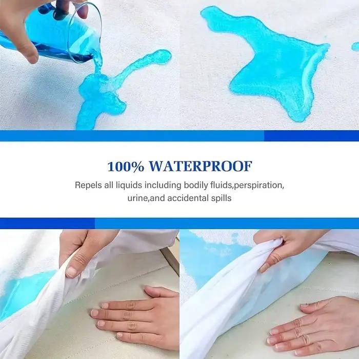 Drap de lit imperméable pour matelas de lit de berceau, anti-acariens et protecteur de drap mouillant