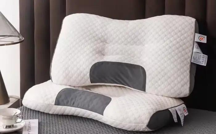 Oreiller cervical pour le sommeil et la protection du cou