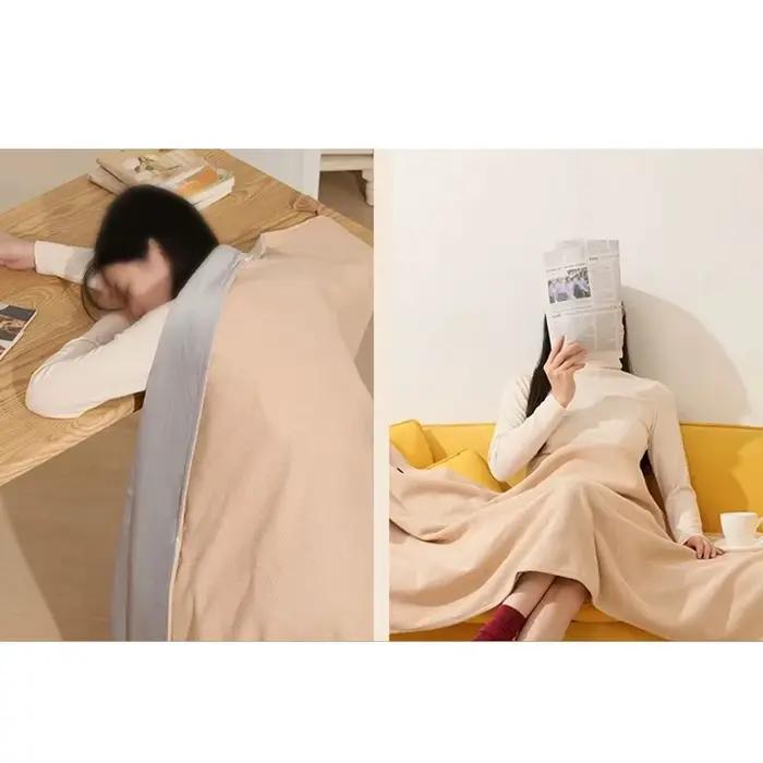 Couverture chauffante USB lavable et portable