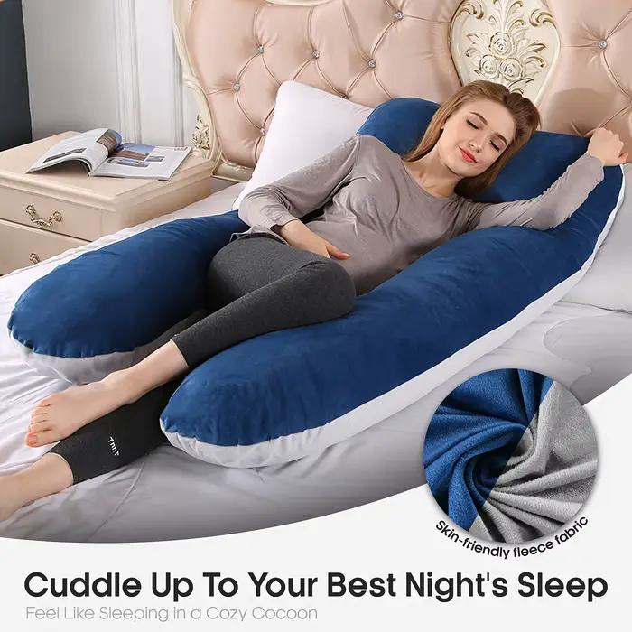 Oreiller ergonomique en forme de U pour le soutien du cou et du dos