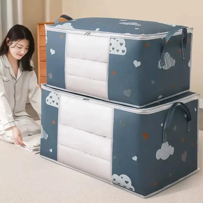 Sac de rangement pour couettes et vêtements