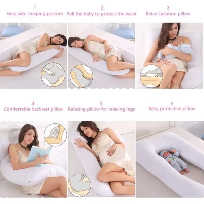 PANGDUBE oreiller de grossesse 130*70 cm