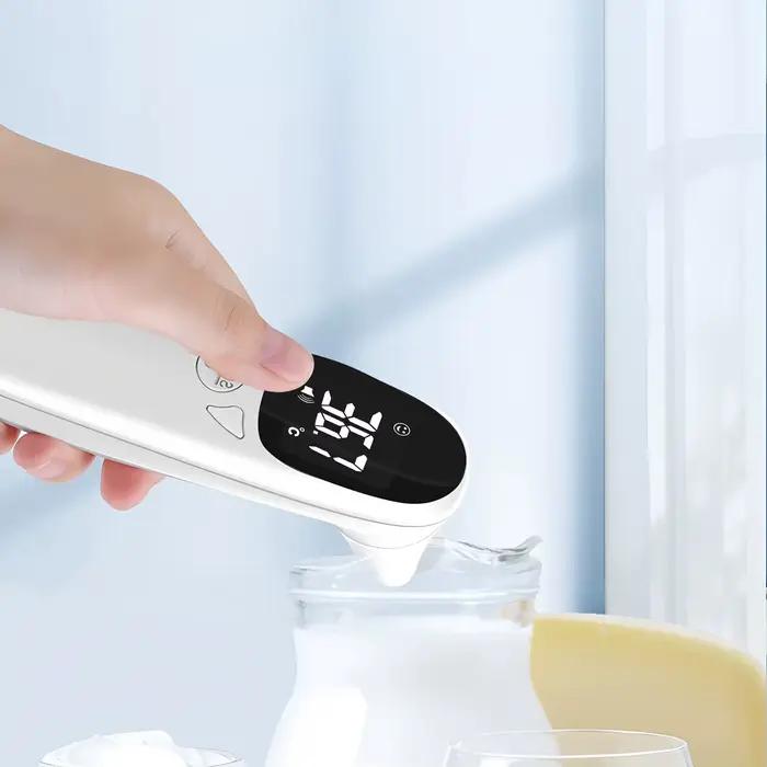 Thermomètre corporel médical multifonction, compteur de température domestique sans contact pour enfants et adultes, outil de mesure de la fièvre, thermographe auriculaire