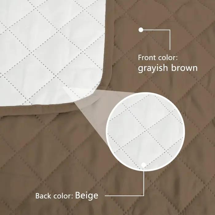 Housse matelassée inclinable et imperméable