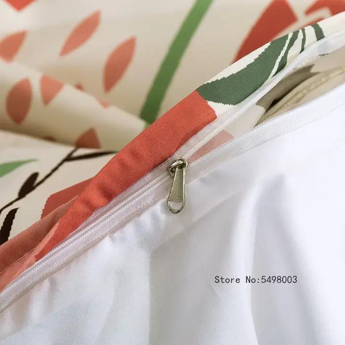 Parure de lit en coton avec Logo Photo personnalisé