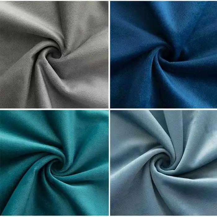 Housse de coussin en velours