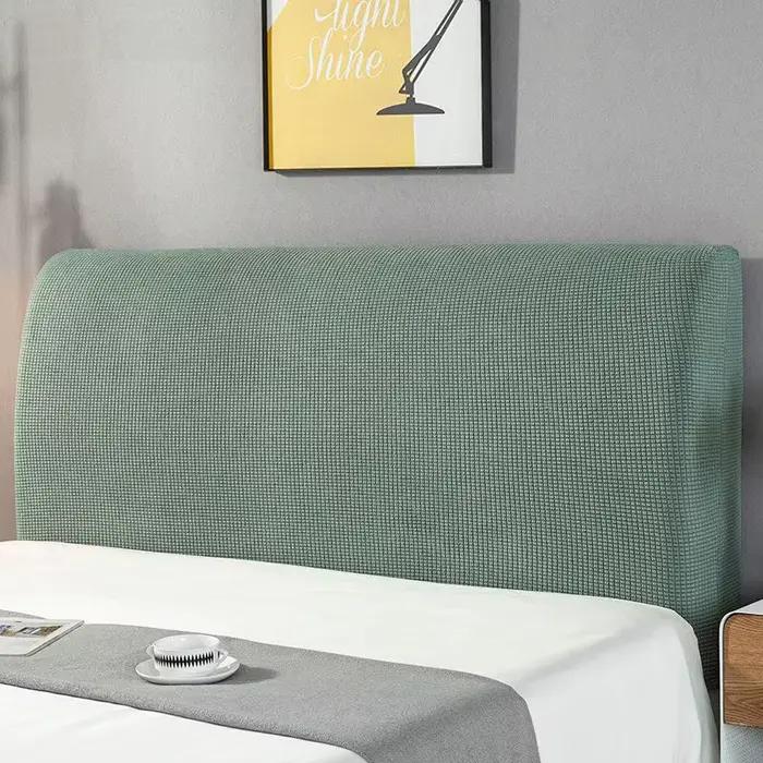 Housse de tête de lit élastique - Protection anti-poussière épaissie pour lit
