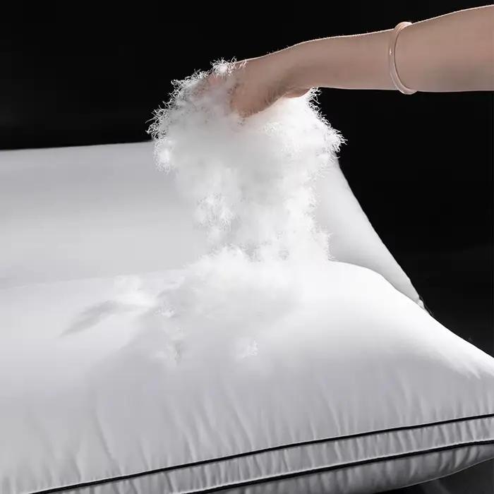 Oreiller en duvet d'oie 100%