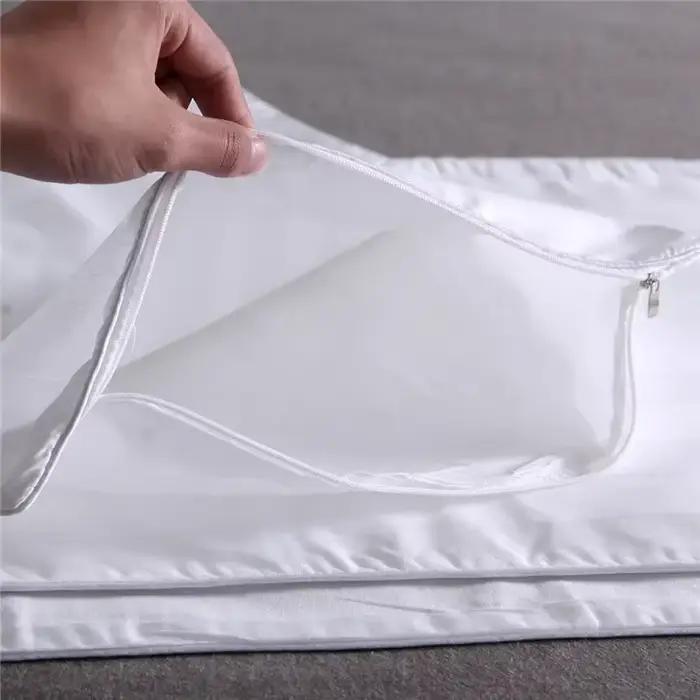 Taie d'oreiller blanche pour Couple