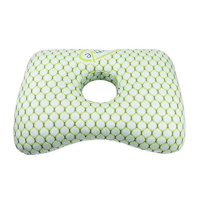 Oreiller d'oreille monotrou en Fiber de bambou