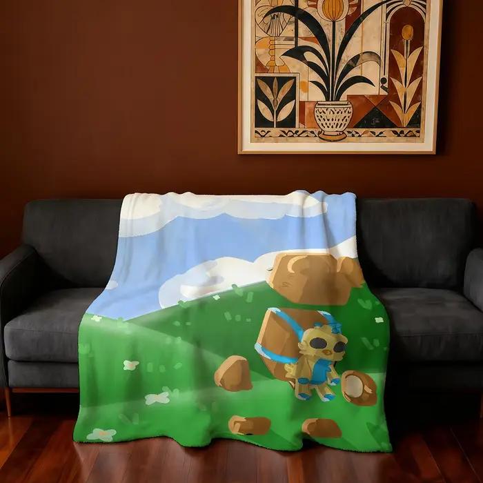 Couverture Super Chaude et Confortable en Peluche S-Super