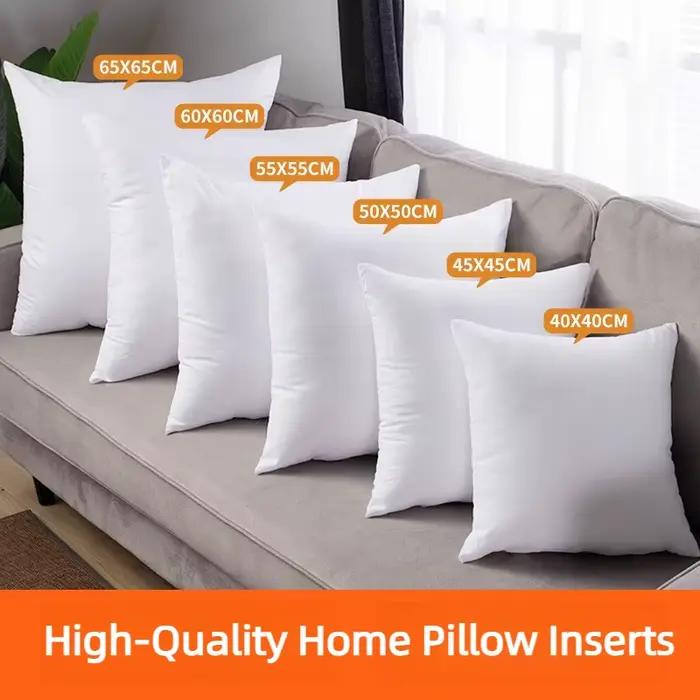 Noyau de coussin de qualité supérieure en tissu brossé pour la maison
