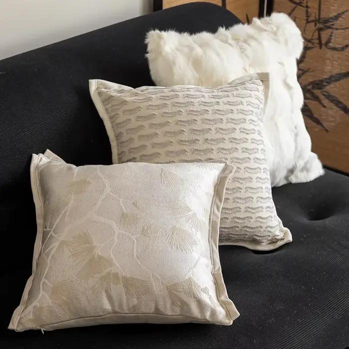 Housse de coussin de luxe française
