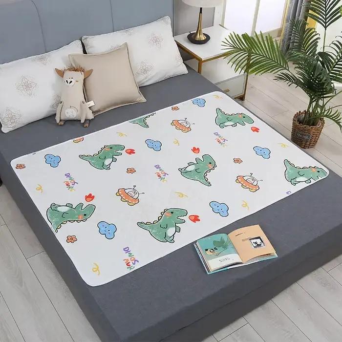 Protège-matelas imperméable et lavable en tissu respirant