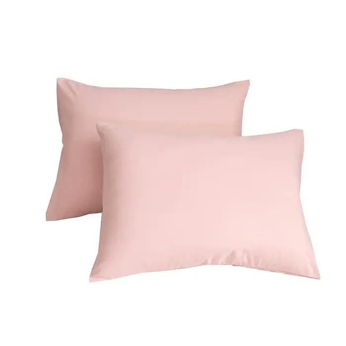 Housse de couette rose