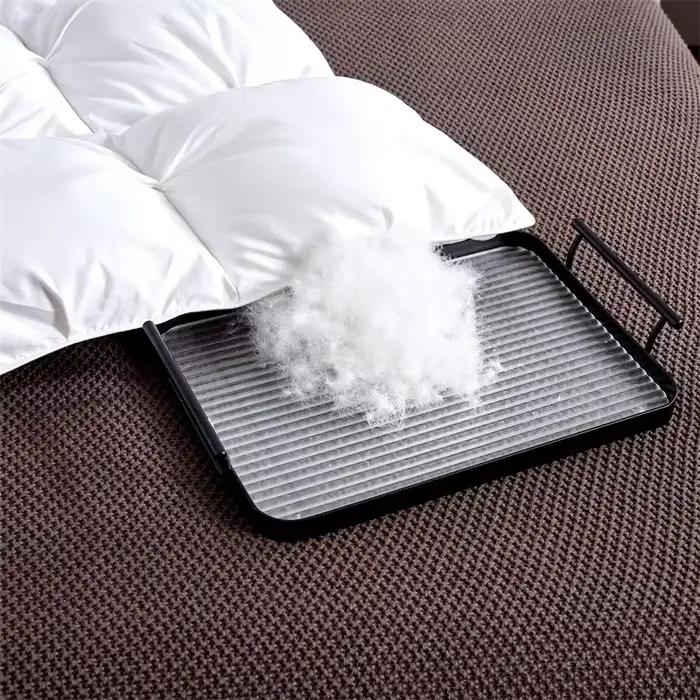 Couette en duvet d'oie blanche 100% de haute qualité